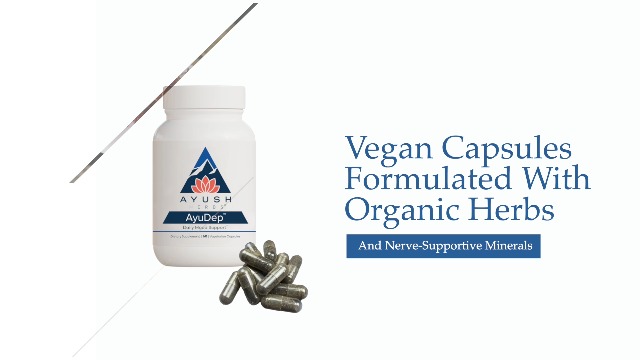 Amazon.com: Ayush Herbs AyuDep - Saffron & Ashwagandha Supplements